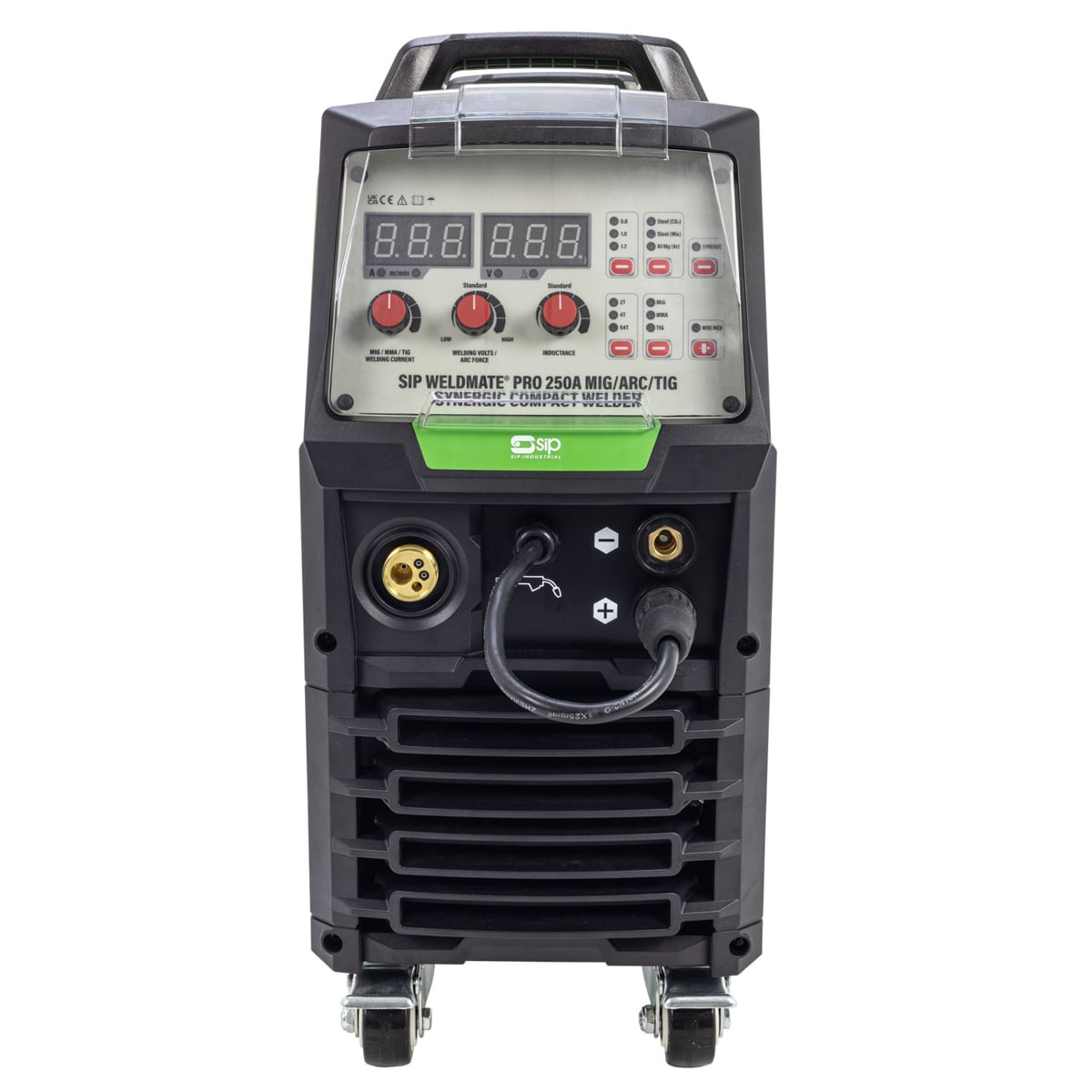 SIP WELDMATE® PRO 250A MIG/ARC/TIG Synergic Compact Inverter Welder